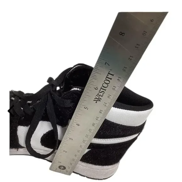 Nike Air Jordan 1 Retro High OG Black White Pony Hair CD0461 007 Sneakers Size 8 - Picture 9 of 15